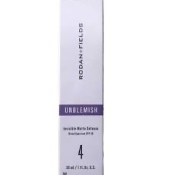 Rodan + Fields UNBLEMISH 4 Invisible Matte Defense Broad Spectrum SPF 30, sealed - Picture 1 of 1